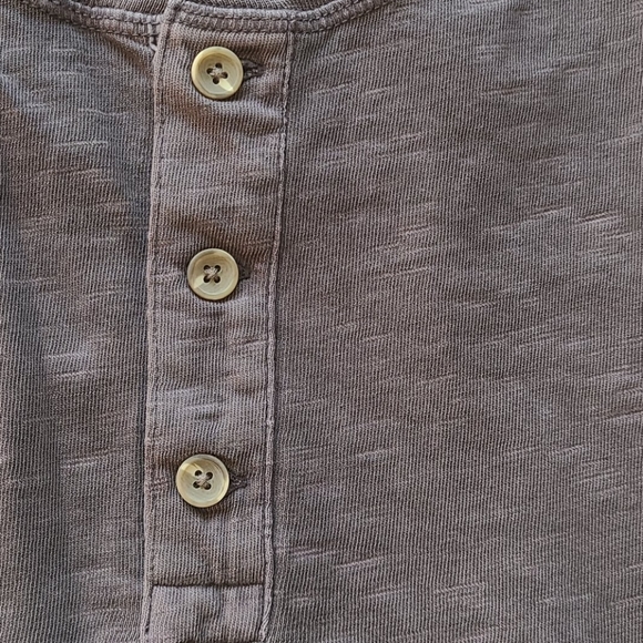 Club Rm gray Henley long-sleeve - Picture 4 of 16